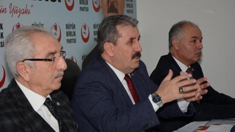 Destici: Hayır diyenlerin de iktidar karşıtı olduğunu görüyoruz