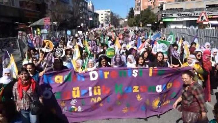 Bakırköyde kadınlar günü mitingi