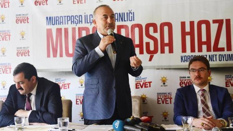 Çavuşoğlu: Batılı ülkeler Türkiye fesatlığından çatlayacak