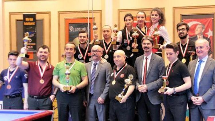 Türkiye Bilardo Şampiyonası Serik’te yapılıyor