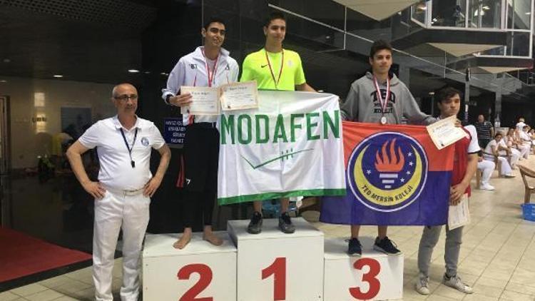 Okullararası Türkiye Yüzme Şampiyonası sona erdi