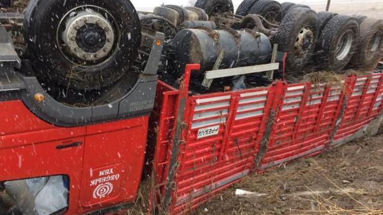 Tomarzada tek taraflı trafik kazasında 1 kişi yaralandı