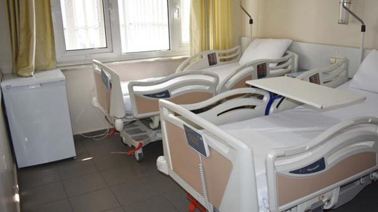 Bucada hasta odalarının konforu arttırıldı