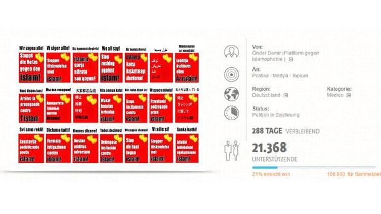 Almanya’da İslamofobik kışkırtmalara karşı imza kampanyası