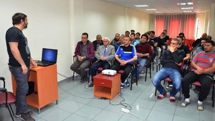 Sivasspor çalışanlarına ilkyardım eğitimi