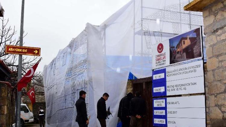 Bigalıda Atatürk Evi restore ediliyor