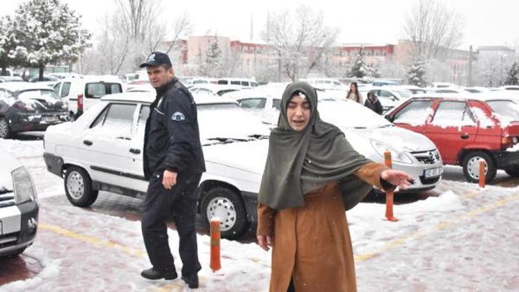 Konyada 09.45 mağduru öğrencilerin gözyaşları