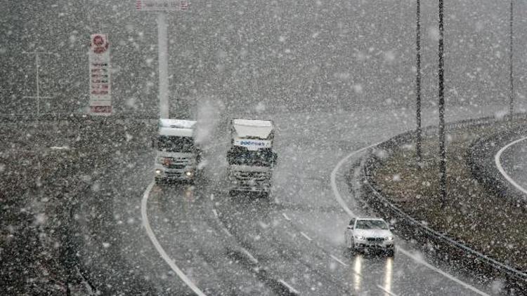 Geredede kar ulaşımı yavaşlattı