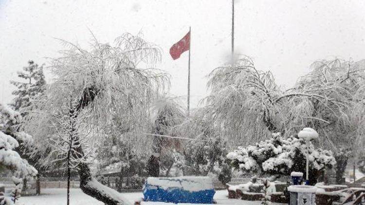 Yozgat’ta kar yağışı