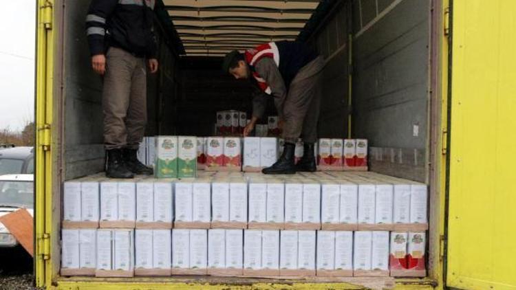 Tekirdağda 26 bin 500 litre sahte zeytinyağı ele geçirldi