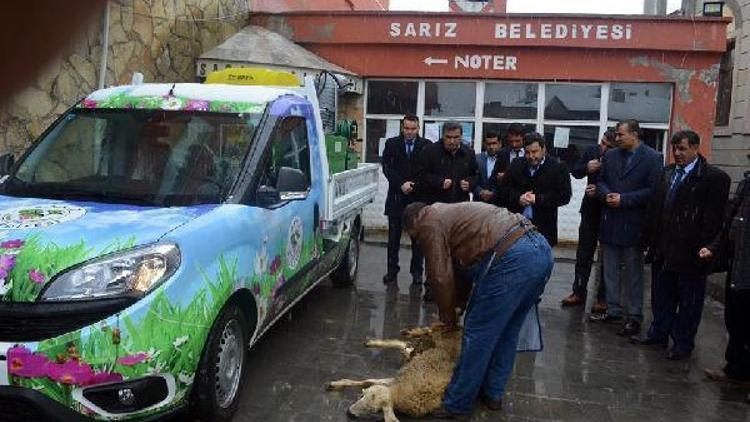 Sarız Belediyesi, araç filosunu genişletti