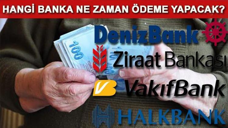 Emekli promosyon ödemeleri hangi bankada ne zaman yatacak