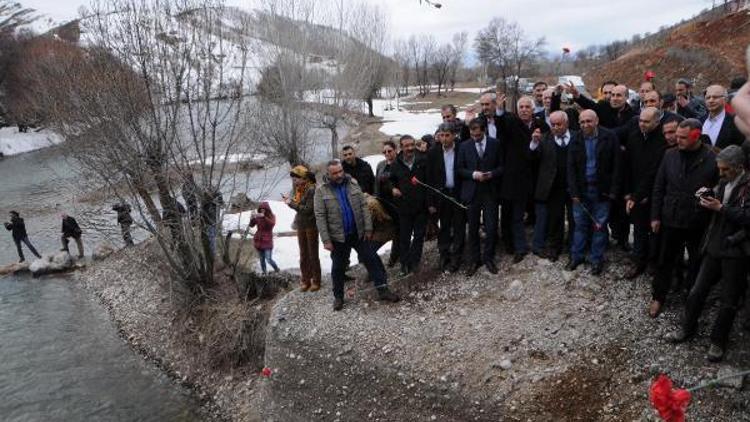 Munzurda yapılması planan HES ve barajlar protesto edildi