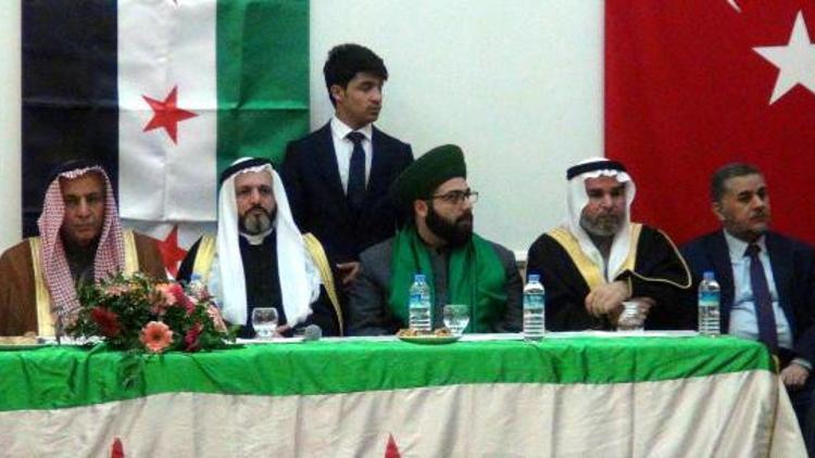 Suriyeli aşiretler Şanlıurfada biraraya geldi