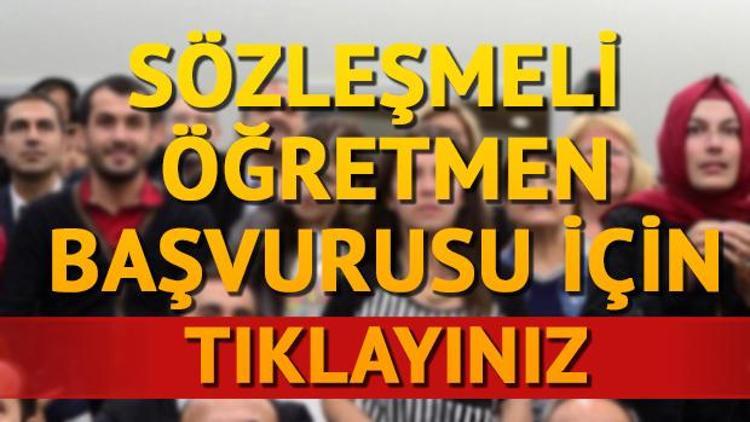 Sözleşmeli öğretmen başvurusu nasıl yapılacak Başvuruda istenecek belgeler neler