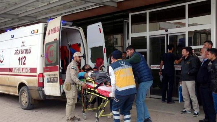 El Babdaki yaralanan 7 ÖSO askeri Kilise getirildi