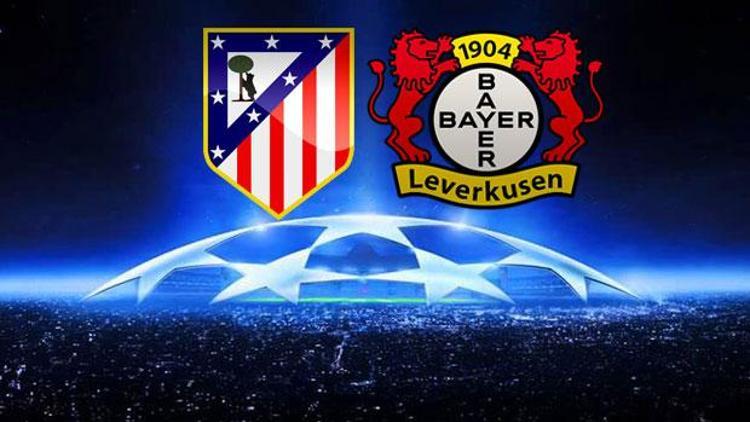 Atletico Madrid Bayer Leverkusen  Şampiyonlar Ligi maçı bu akşam saat kaçta hangi kanalda canlı olarak yayınlanacak