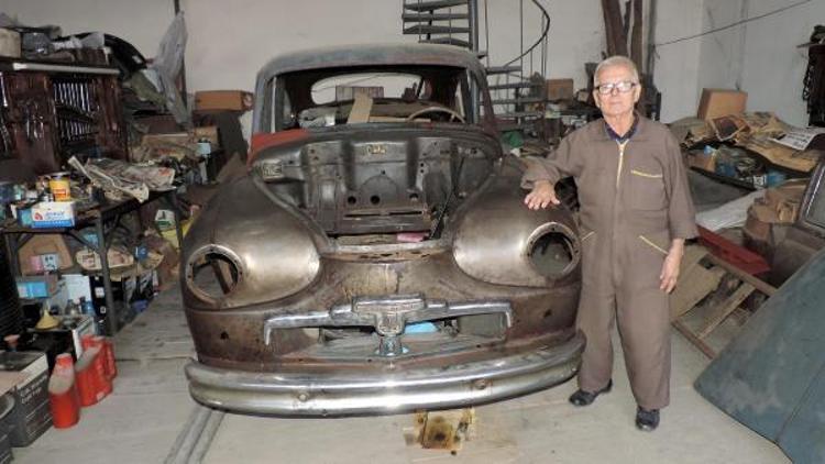 70 yıllık usta, o otomobili tamir edemeden öldü