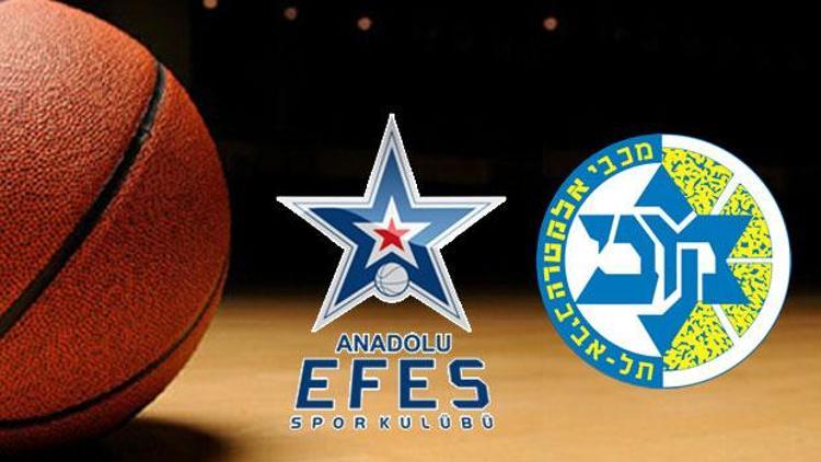 Anadolu Efes Maccabi Fox basketbol maçı ne zaman saat kaçta hangi kanaldan yayınlanacak