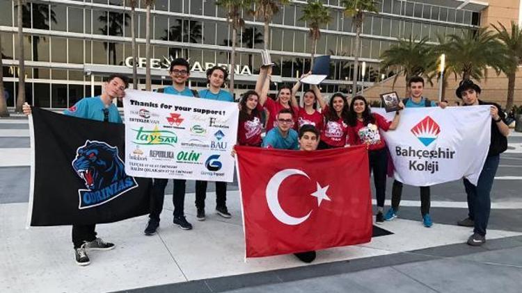 Edirne Bahçeşehir öğrencileri ABDde büyük ödülü kazandı
