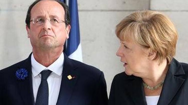 Hollande, Merkele destek çıktı