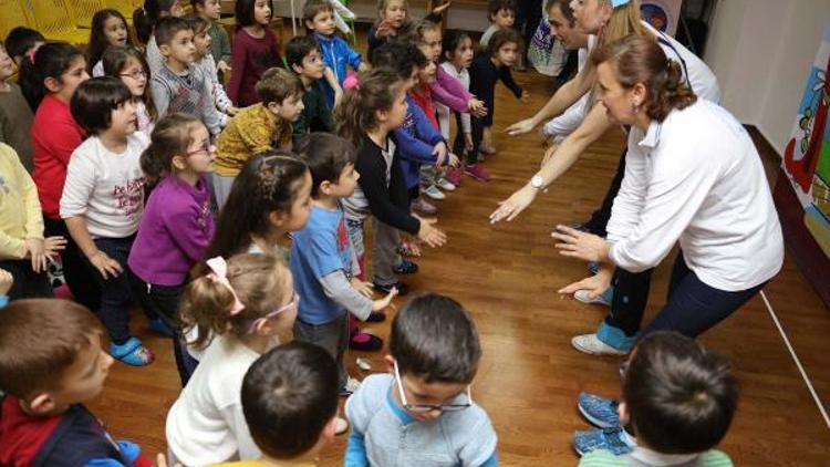 Suyu tasarrufunu eğlenerek öğreniyorlar