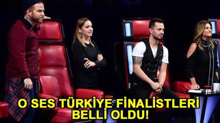 O Ses Türkiye finalistleri kimler oldu O Ses Türkiye 2017 şampiyon adayları açıklandı