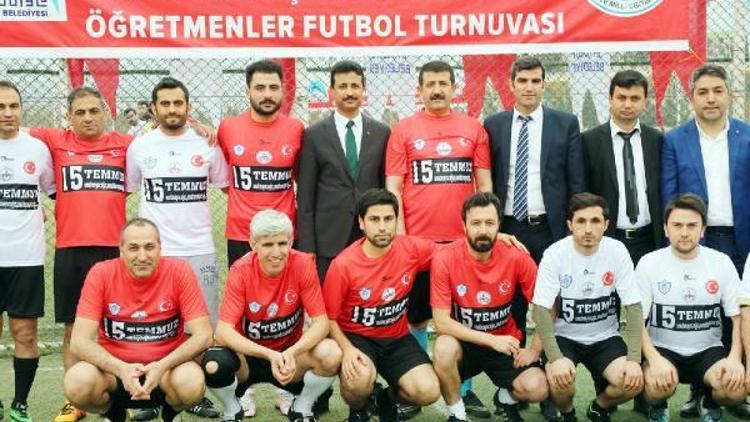 Demokrasi Şehitleri futbol turnuvası başladı