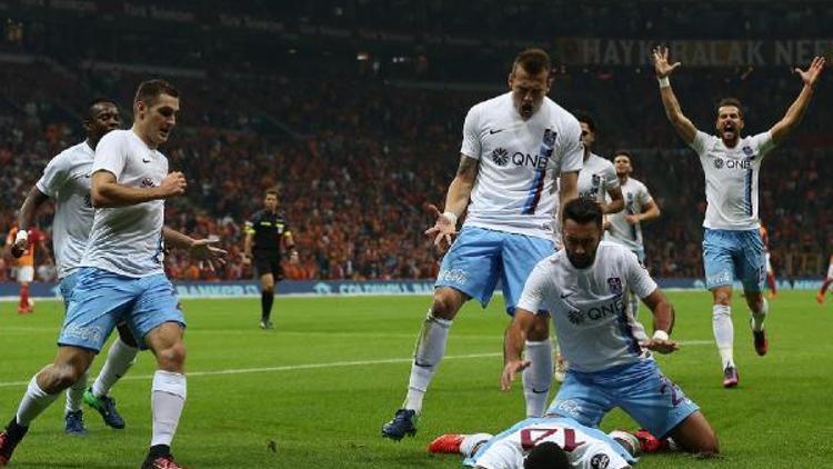 Trabzonspor zorlu Galatasaray karşısında