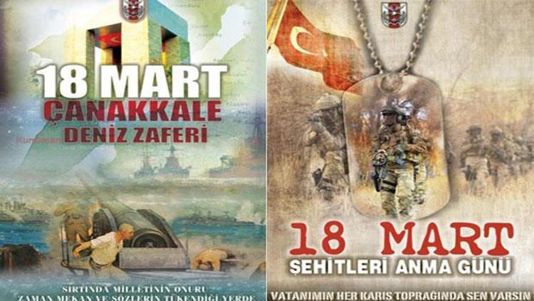 TSKnın Atatürksüz Çanakkale afişleri sosyal medya tepki gördü
