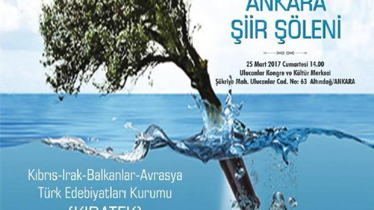 KIBATEKten Uluslararası Ankara Şiir Şöleni