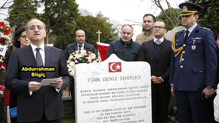 Gosport Türk Deniz Şehitliği’nde anma töreni