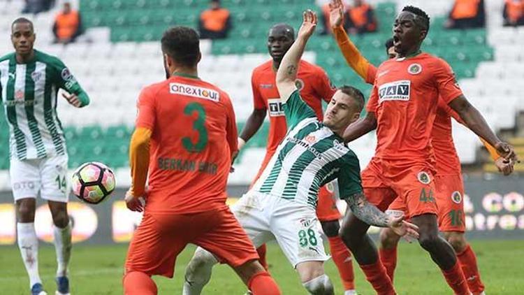 Bursaspor 1-3 Aytemiz Alanyaspor / MAÇIN ÖZETİ