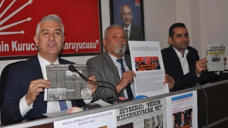 CHP İl Başkanı Sancar: Denize dökülecek olan düşman kimdir