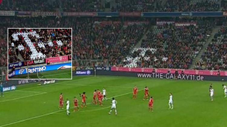 Bayern Münihin stadında dikkat çeken detay