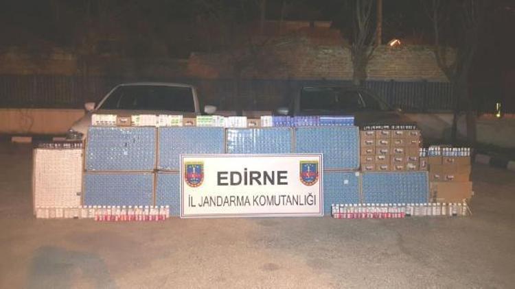 Edirne’de 7 bin 870 elektronik sigara sıvısı ele geçti