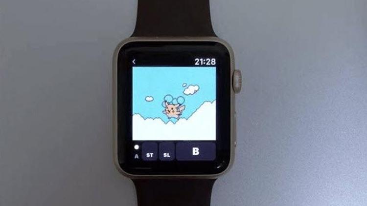 Apple Watchta Gameboy oynamak isteyen