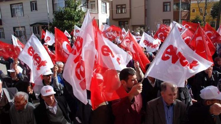 Biga’da AK Parti Seçim Koordinasyon Merkezi açıldı