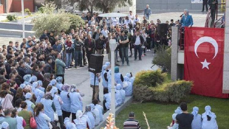 AK Partili Vekil Ramazanoğlu, tekstil işçileriyle buluştu