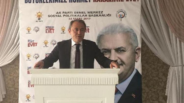 AK Partili Tin, yaşlılardan destek istedi