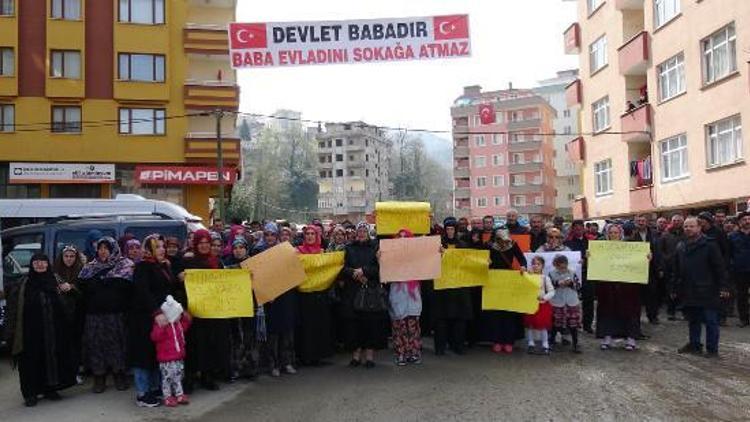 Rizede düşük kamulaştırma bedeli protestosu