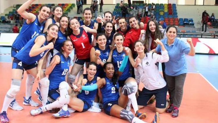 İlbank-Samsun Büyükşehir Belediyesi Anakent: 3-0 (Türkiye Kadınlar Voleybol 1inci Ligi final turu)