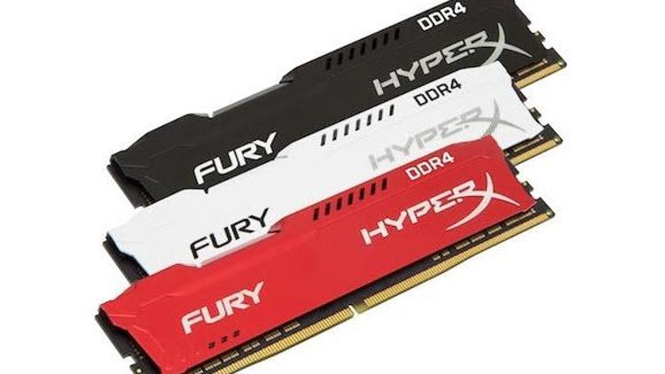 HyperX FURY DDR4 bellekler yenilendi