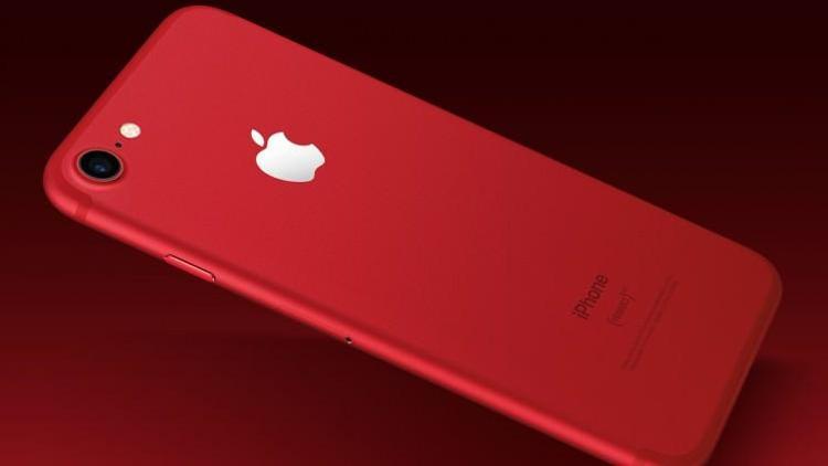 Kırmızı iPhone 7ler Vodafoneda satışta