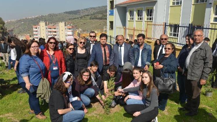 Öğrencilerden ağaçlandırma kampanyası