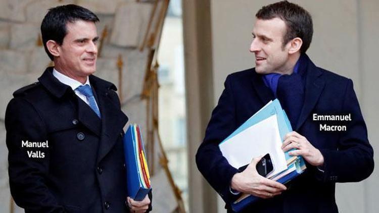 Eski Başbakan Valls’ten Macron’a destek