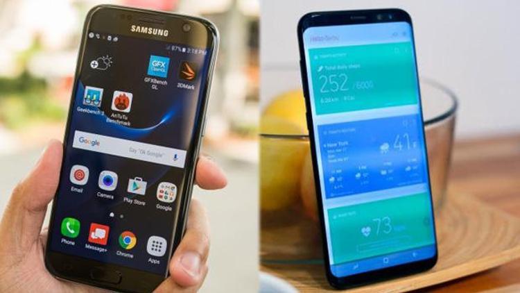 Galaxy S8 ve Galaxy S7 karşılaştırması