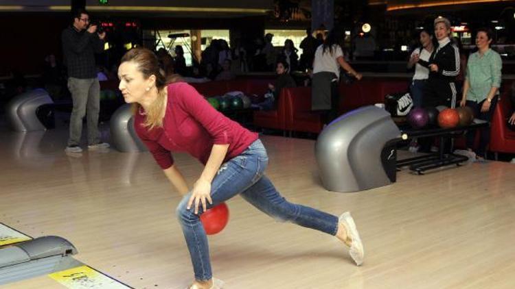 Bowlingte yarıştılar