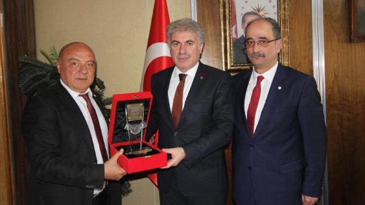 Türk Kızılayı Bayburt Şubesi’nden Başkan Memiş’e ziyaret