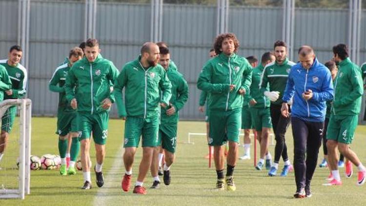 Bursaspor, Atiker Konya maçı provasını yaptı